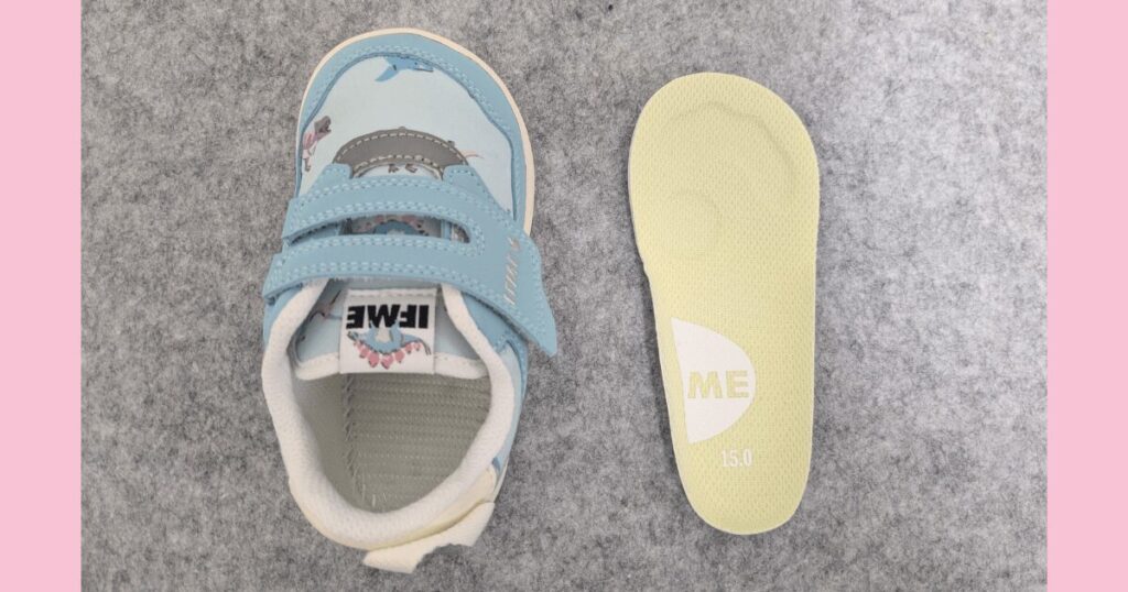 IFME kids and baby sneakers dinosaur